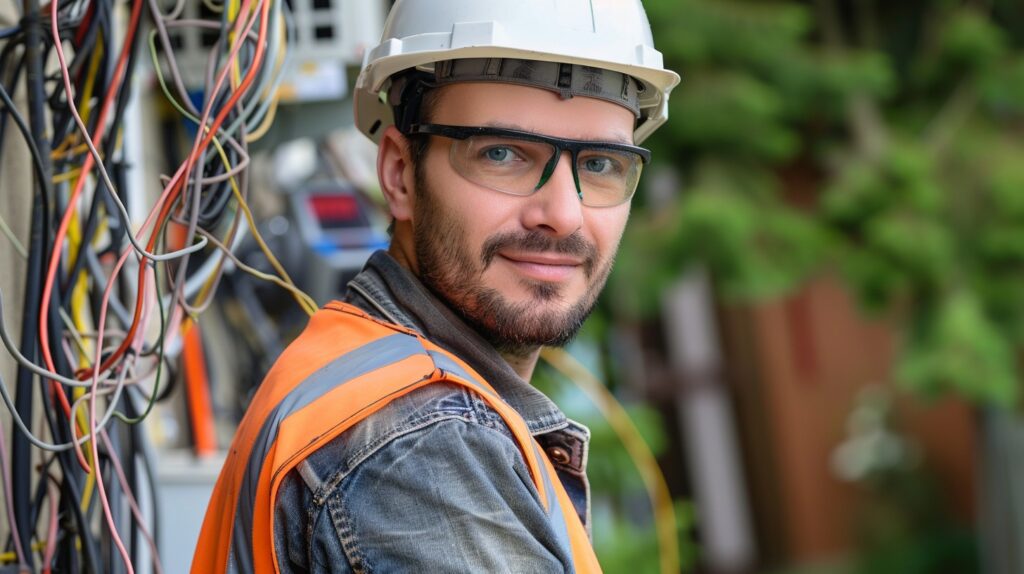 Martin Reiter ist Elektromeister